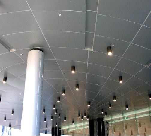 painéis de teto de alumínio de 1500mm x de 6000mm, painéis de pouco peso de Honecomb da isolação quente 