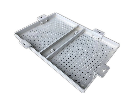 Painel de alumínio perfurado do folheado de PVDF, painel composto de alumínio de construção do projeto da fachada fornecedor