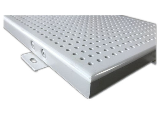 Painel de alumínio perfurado do folheado de PVDF, painel composto de alumínio de construção do projeto da fachada fornecedor