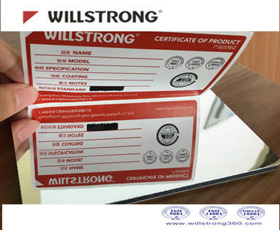 Metal ondulado de anodização do painel composto de alumínio da fachada do tratamento fornecedor